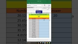 INT  Formula in Excel | How To Use INT Formula #excel #msexcel #computer #formula