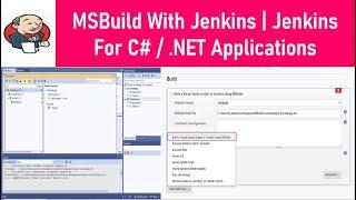 MSBuild With Jenkins | Jenkins For C# / .NET Applications | Thetips4you