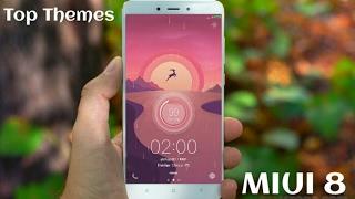 Simple Clean & Elegant Themes for MIUI 8 | Top Themes for Redmi Note 4, Redmi 4A