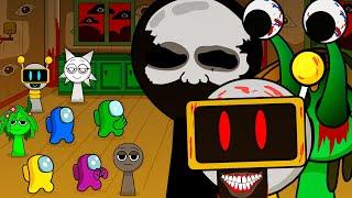 Among Us vs Sprunki Incredibox Horror Mode (Wenda x Vineria x  Fun Bot x Mr. Fun Computer x Black)