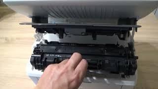 HP LaserJet Pro MFP M28a / M28w - Replacing the Toner Cartridge CF244A 44A