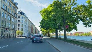 Sunshine day in Copenhagen 2022 /\ Driving In Denmark 2022 || 4k UHD 60fps