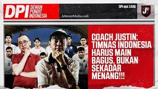 TIMNAS INDONESIA HARUS MENANG LEWAT CARA MAIN BAGUS, ITU PR SHIN TAE YONG! - DPI - EPS 1486