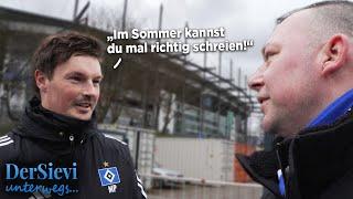 Merlin Polzin: "Im Sommer kannst du mal richtig schreien!" | Der Sievi beim HSV Training