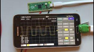 Einfaches Handy Oszilloskop mit Raspberry Pico