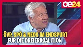 ÖVP, SPÖ & NEOS im Endspurt für die Dreierkoalition | Wolfgang Fellner