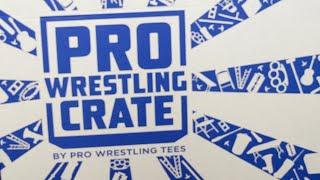 Opening the June 2022 PRO WRESTLING CRATE Mystery Box