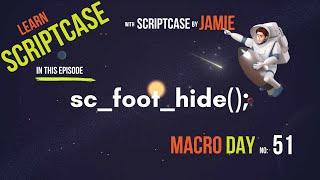 Customize Your Interface: Master sc_foot_hide for Streamlined Layouts | Macro Day Series