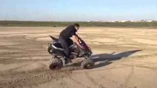 Yamaha Raptor 700 Квадроцикл. Ставим на два колеса