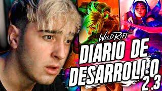 REACCIONANDO AL DIARIO DE DESARROLLO 2.3 DE WILD RIFT  ESPAÑOL