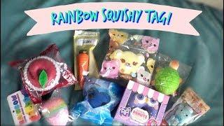 RAINBOW SQUISHY TAG!  | CuteFads