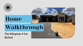 Client Home Walkthrough - The Wingman 4 Car Garage