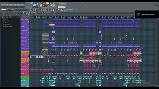 [FLP] CRAZY HARD Skrillex/Zomboy/Getter Style dubstep Project! (Full Play through)