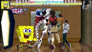 Guilty Gear Characters And SpongeBob SquarePants VS Justin Bieber In A MUGEN Match / Battle / Fight