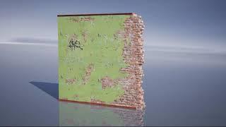 Modular Brick Wall, Unreal Engine: Bigger Wall Combine