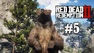 Домино и охота на легендарного медведя — Red Dead Redemption 2 Прохождение игры #5