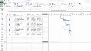 MS Project 2013   9   Change timescales and format Gantt chart