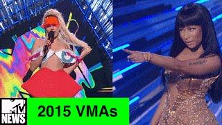 UNCENSORED: Miley Cyrus Reacts to Nicki Minaj Calling Her Out at the 2015 VMAs | MTV News