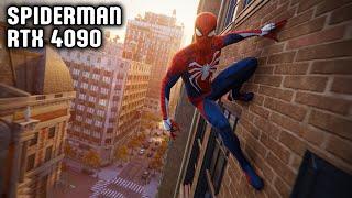 Marvel's Spider-Man Remastered - RTX 4090 4K MAX ULTRA GRAPHICS (DLSS 3 & RAY TRACING)