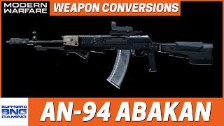 AN-94 Abakan Weapon Conversions - Call Of Duty Modern Warfare