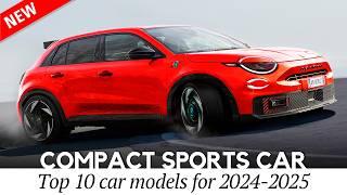 10 New Compact Sports Cars in a Hatchback Body Style for 2025