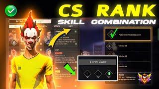 Best CS Rank Character Combination 2024 | Best Character Combination For CS rank | Best combination