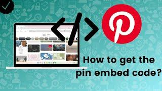 How to get the pin embed code of post on Pinterest?