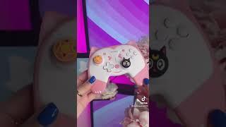 Putting together my firstgaming set up  Unboxing cute kitty controller from @amazon by Kinvoca 