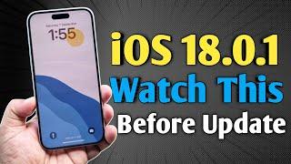 iOS 18.0.1 and 18.1 Beta 6 Releasing - Watch This Before Update