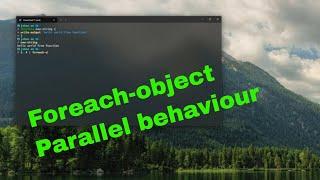 Understanding the Differences Between PowerShell's Parallel Foreach-Object and Normal Foreach-Object