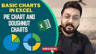 MS Excel Basic Charts - How to Create Pie and Doughnut Charts in Excel with Percentages