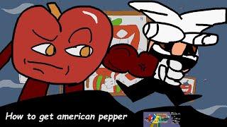 How to get american pepperman in pizza tower round 2!