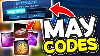 NEW MAY Redeem Codes! In Rocket League