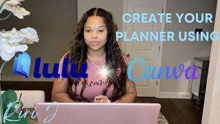 Create Your Spiral Bound Planner Using Lulu.com and Canva | #lulu #canva #analuisa