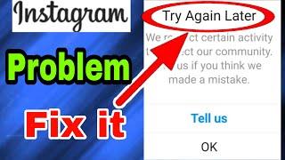 How to Fix Instagram please try again laterUnknown error Please Try Again Later instagram Solution