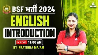 BSF Classes 2024 | BSF HCM & ASI English Classes 2024 | By Pratibha Mam