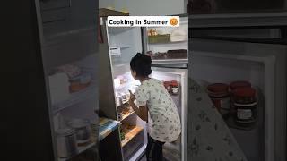 Cooking in Summer  #mini #funny #minikids#minivlog #comedy #shortvideo #sansheka  #nilakuttychannel