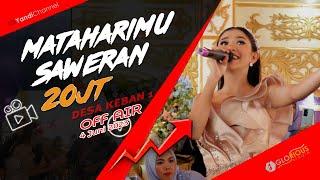 Bawakan Lagu "Mataharimu" Sridevi Disawer 30Juta - Off Air Keban I Muba