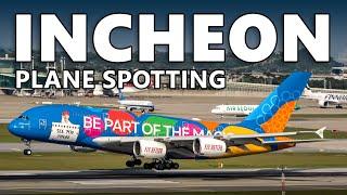 33 MINUTES of Plane Spotting at KOREA'S BUSIEST AIRPORT! Seoul Incheon (ICN)