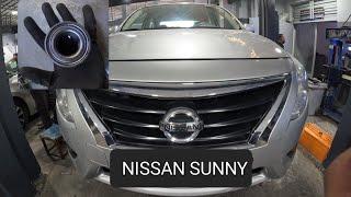 замена ступичного подшипника ... nissan sunny 2020 ... #sunny 2012-2020 #подвеска #ходовая