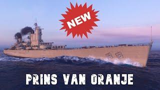 World of WarShips Prins van Oranje - New Tier X Dutch Special Cruiser