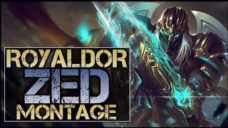 LEAGUE OF LEGENDS ZED MONTAGE!