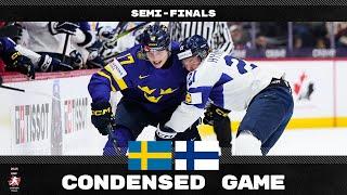 Condensed Game: Sweden vs Finland | 2025 #WorldJuniors