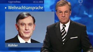 Tagesschau vor 20 Jahren, 24.12.2004 - Jan Hofer