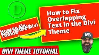 Fix Overlapping Text in Divi Theme Tutorial