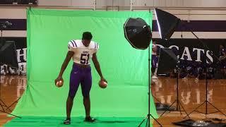 2018 Humble High School Green Screen Football Photo Shoot