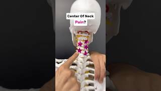 Center of Neck Pain? Try This! #neckpainrelief #neckpain #whiplash