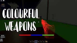 *RARE* Roblox The Streets Script [Colourful Weapons]