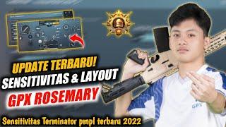 Sensitivitas Terbaik PUBG Mobile | Sensitivitas GPX Rosemary Pubgm Terbaru 2022 + Kode Layout PUBG