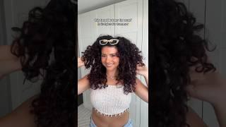 3 EASY SCARF CURLY HAIRSTYLES FOR SUMMER ️